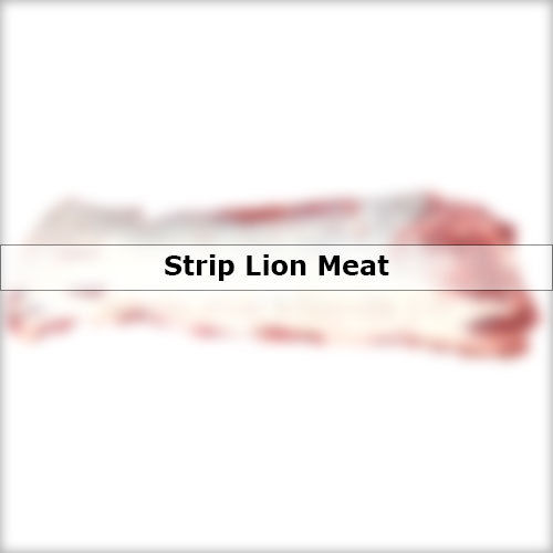 Strip Lion Meat