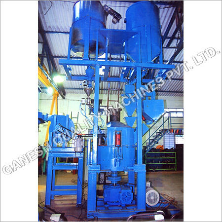 Flake Resin Sand Coating Plant