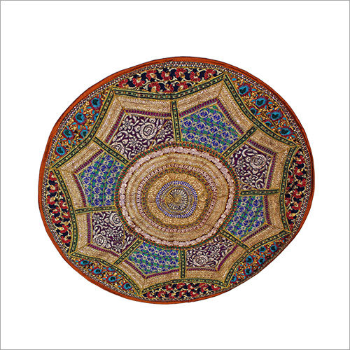 Embroidered Round Table Cover