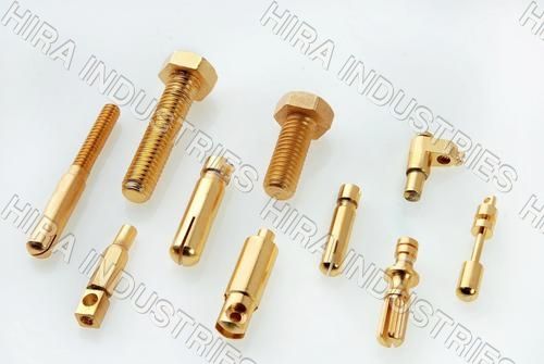 Brass Molding Pins And Powercord Connector At Best Price In Jamnagar Hira Industries 