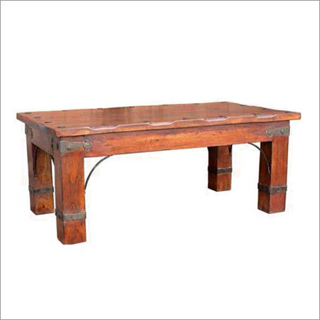Wooden Coffee Table - 45x60x110 cm Dimensions, 0.327 CBM Volume | Elegant Design for Living Spaces