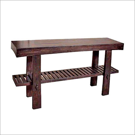 Wooden Console Table - 75x45x120 cm | Elegant Design, Robust Structure, Compact Storage Solution