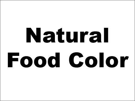 प्राकृतिक खाद्य रंग