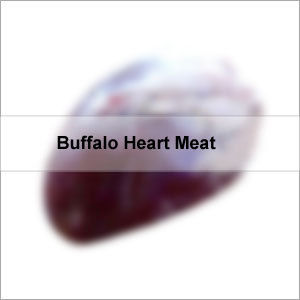 Gray Buffalo Heart Meat