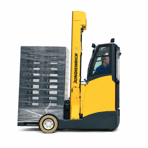 Forklift Truck Rental - Electric 2 Ton 5 Meter Lift, Yellow | Durable Finish, Easy Operation, Maintenance Free, Operator Cabin