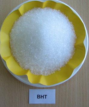 एंटीऑक्सिडेंट B.H.T (ब्यूटाइलेटेड हाइड्रॉक्सी टोल्यून)