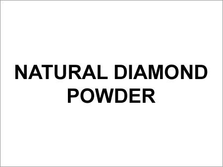 Natural Diamond Powder