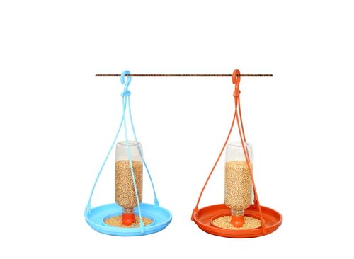 Brown Finely Finished Bird Feeder