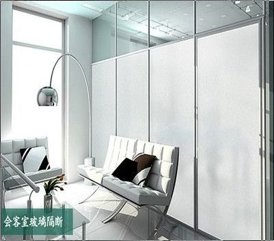 H058B Office Decorative Static Glass Film Stickers Usage: Door & Window