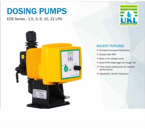 Anti Corrosive Dosing Pump With Flow Rate Of 1.5 To 10 Lph