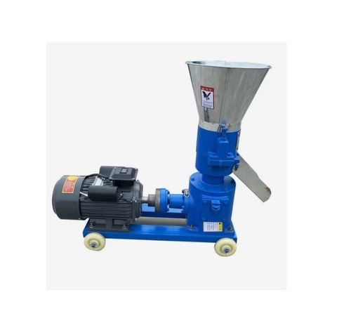 Feed Pellet Machine - 80-100 Kg/hr Production Capacity, Electric Power 3k Watt, Semi-Automatic Operation, Low Noise Design, Lightweight for Easy Mobility