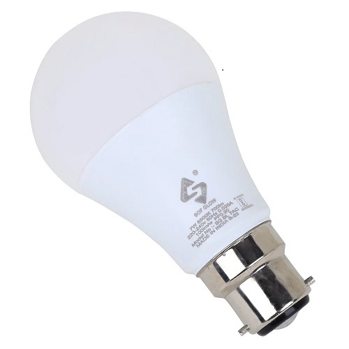 Led Bulb - Various Sizes, Pure White Color | Low Power Consumption, Long Life Durability, Available in Multiple Watt Options