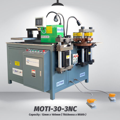 High Performance Busbar Bending Punching Cutting Machine (Moti-30-3Nc) Bending Angle: 0-180 Degree