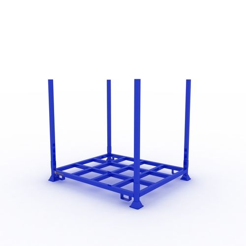 Double Sided Heavy Duty Stackable Storage Steel Metal Frame Pallet Rack