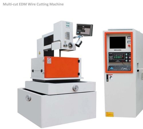 White Cnc Wire Cut Edm Machine With Portability Operation And Robust Design