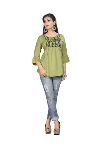 4 Colour Ladies Western Wear Top at 