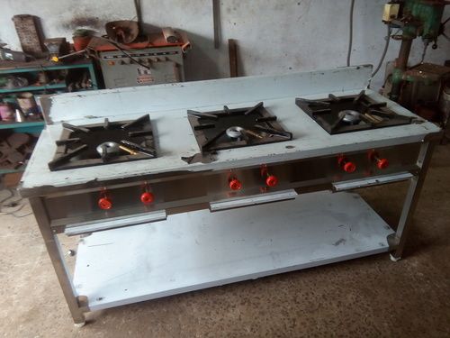 Manual 3 Burner Gas Range