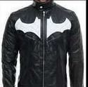 Black Color Full Sleeves Genuine Mens Leather Jacket