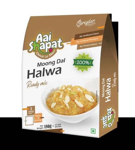 Moong Dal Halwa Ready Mix Shelf Life: 8 Months