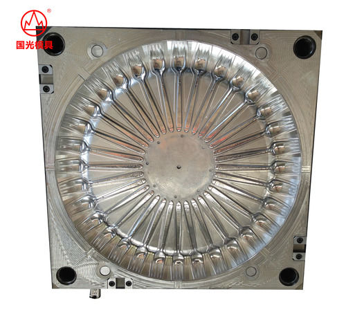 Silver Plastic Injection Mold Cutlery Mould