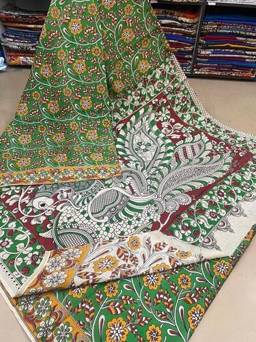 Assorted Ladies Kalamkari Printed Saree