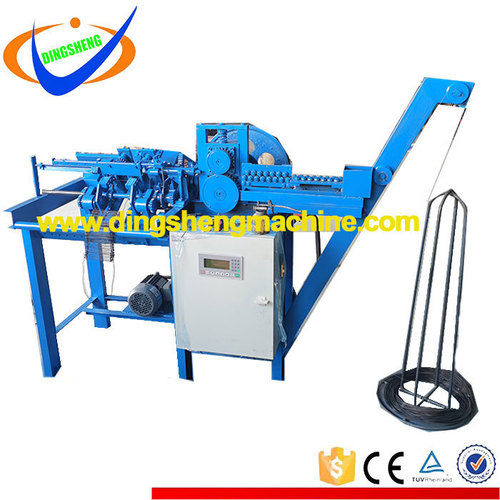 Blue And Green Double Loop Wire Tie Bending Machine