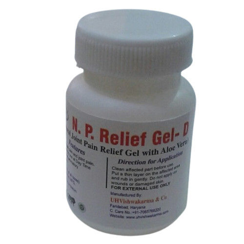 Uhvh N.P. Relief Gel - D (Pain Relief Gel) - Age Group: Suitable For All Ages