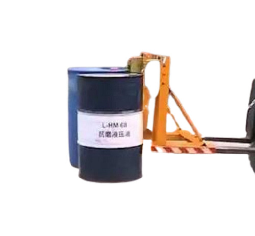 Black Parrot Beak Drum Handlers Attachment For Forklift