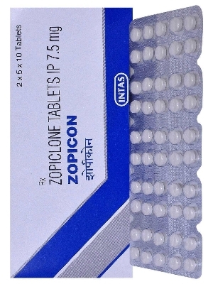 Zopiclone 7.5Mg Tablet - Drug Type: Generic Drugs