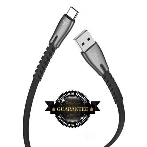 Usb Type C Charging And Data Transfer Cable - 120cm, Tpe Braided Jacket, Metal Connector, Portable For Wall, Power Bank, Car Charger