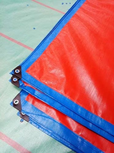 Blue And Red Tarpaulin Design Type: Standard