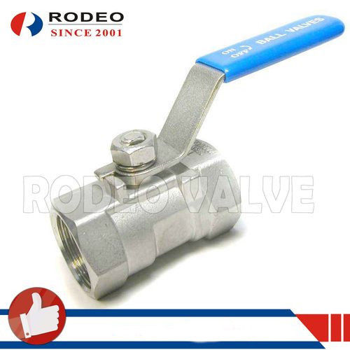 1 PC Screwed 1000psi Stainless Steel Ball Valve