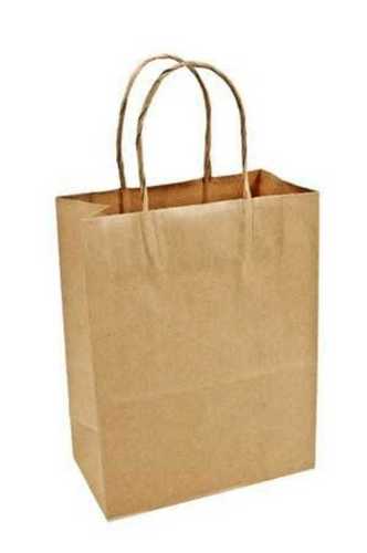 Biodegradable Brown Paper Shopping Bag