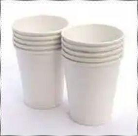 Disposable White Paper Thermal Cup 