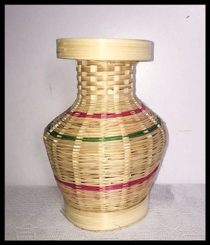 6 Inch Bamboo Handmade Flower Vase