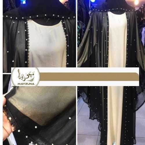 नया ब्लैक एंड व्हाइट कॉम्बिनेशन अबाया एज ग्रुप: 18-56