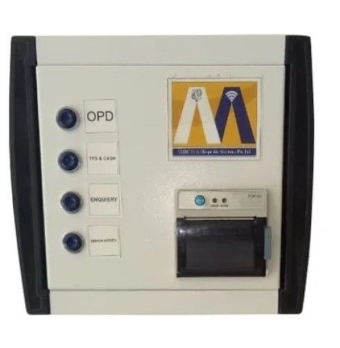 Automatic Printed Token Dispenser Application: Hospital