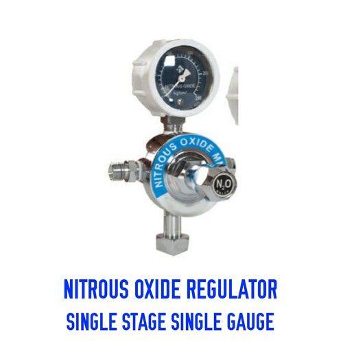 Nitrous Oxide Regulator Single Stage Single Gauge Application: Hospital And Clinic