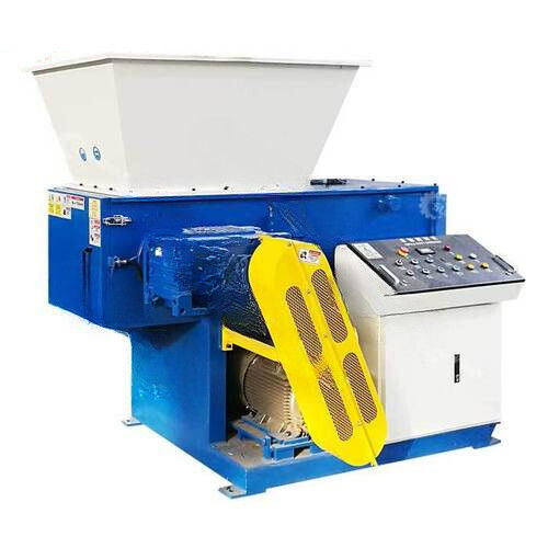 Single Double Shaft Plastic Wood Chipper Metal Scrap Shredder Machine