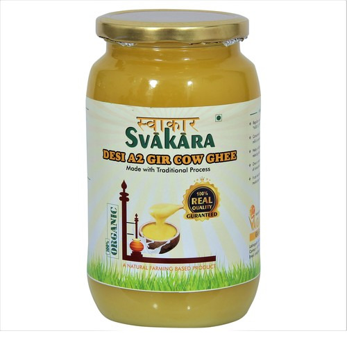 Svakara Desi A2 Gir Cow Ghee - Color: Light Yellow