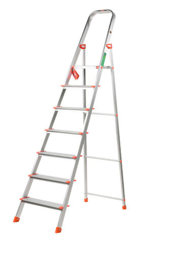 Vasnamm Fortune Aluminium Folding Step Ladders 6+1