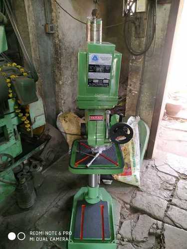 Rust Resistant Pillar Drilling Machine - 200 Kg Weight, 25 Kg/Day Capacity, Green | Easy to Operate, Low Maintenance, Superior Performance