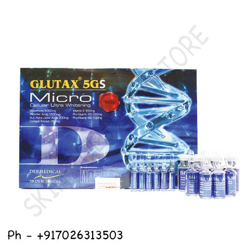 5gs Micro Cellular 6 Sessions Skin Whitening Injection
