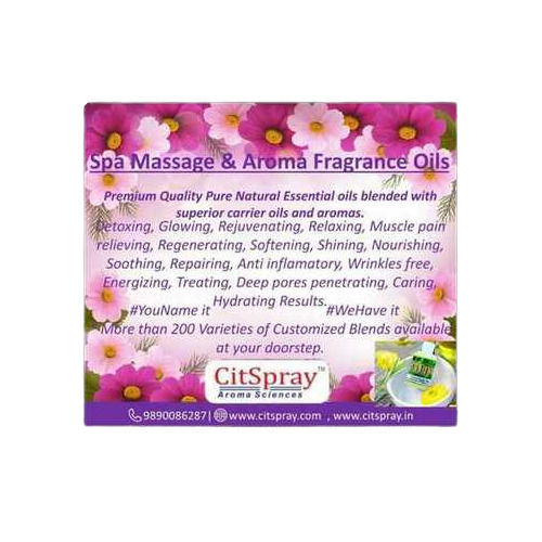 Aromatics 100% Pure Massage Oil