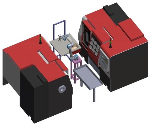 Robotic Cnc Machine Tending