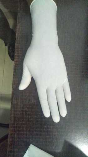 Sterile Surgical White Gloves Elasticity: High