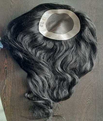 Black Brown Salt And Pepper Full Gents Hair Patch