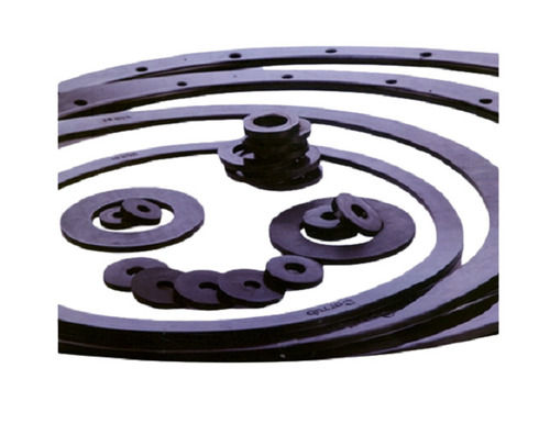 High Strength Natural Nitrile Rubber Black Moulded Flat Gaskets Application: Industrial