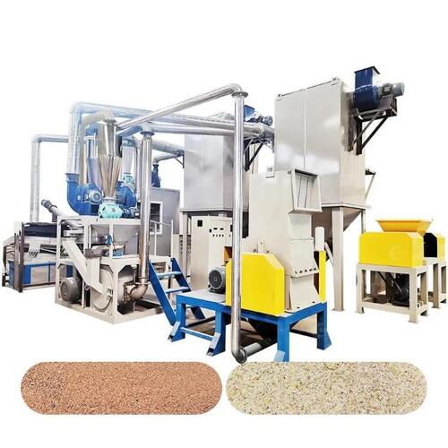 Electric Color Coated E Waste Pcb Recycling Machine With Low Maintenance