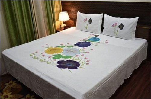 Embroidered Bed Sheets In Varanasi Uttar Pradesh Dealers Traders